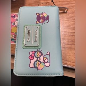Loungefly Sanrio hello kitty & friends hot air balloon small zip wallet